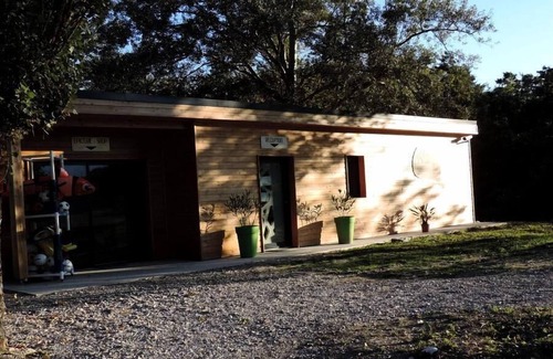 Chatillon-en-Diois House | Camping Le Lac Bleu* - Mobile home Family Luxury Premium 3 rooms 4 people Air-conditioned Lakeside