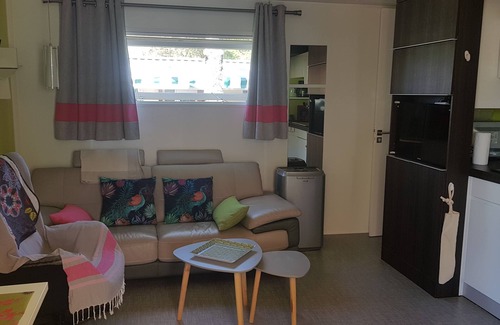 Messanges House | Camping Le Moussaillon 3 * Superb swimming pool Mobil Home contemporary TBE