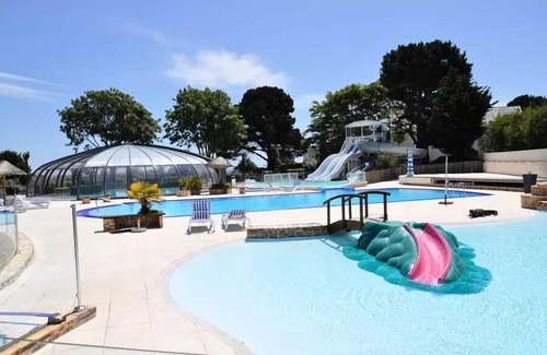 Nevez House | Camping Le Raguenès Plage* - Mobile home Grand Large 3 rooms 4/5 people