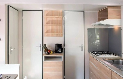 Saint-Maurice-d'Ibie House | Camping Le Sous Bois * - Mobile Home O'HARA 4 rooms 6 people