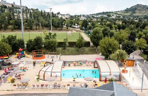 Severac-d'Aveyron House | Camping les Calquieres* - Mobile home Loggia 3 rooms 4 people