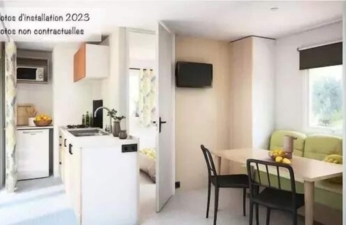 Rocamadour House | Camping Les Cigales*** - New Family 3 room apartment for 4 people with air conditioning