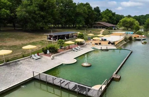 Bretagne-d'Armagnac House | Camping Les Lacs d'Armagnac * - 5-room mobile home for 8/10 people