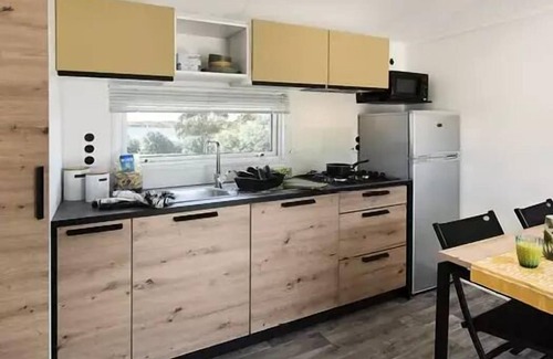 Pont-de-Poitte House | Camping Les Pêcheurs* - Premium Cottage 3 Rooms 4 People