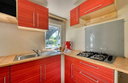 Saint-Sornin House | Camping maeva Escapades Les Étangs Mina * - Mobil-Home Confort 3 Rooms 4/6 People Camping Side + TV