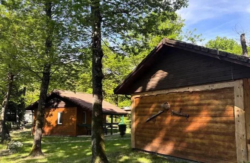 Messery Ski Chalet | Camping maeva Escapades Relais du Léman * - Chalet Mezzanine Cozy Small 3 Rooms 4/5 People + TV