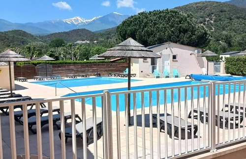 Arles-sur-Tech House | Camping Paradis le Vallespir* - Mobile home Cargolade 3 rooms 4 people Air-conditioned