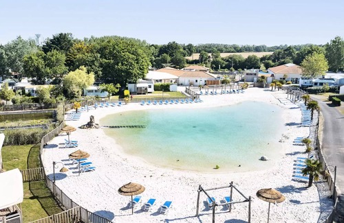 Landevieille House | Camping Romanée L'Evasion* - Mobile home CONFORT - 3 bedrooms - Clim. 6 persons
