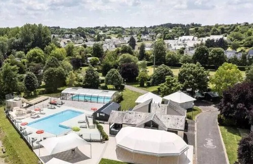 Loches House | Camping Romanée La Citadelle* - EXCLUSIVE mobile home - 3 bedrooms - 2 bathrooms - Private SPA 6 people