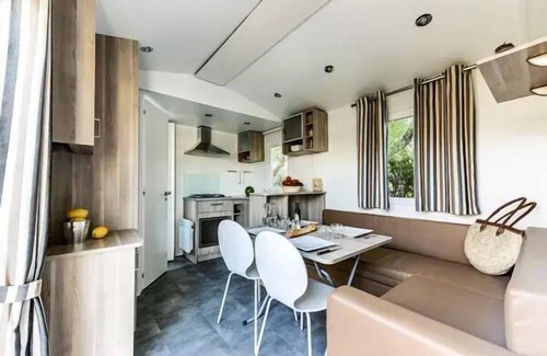 Torreilles-Plage House | Campsite Les Dunes* - Mobil-home Classic 3 rooms 4 people air conditioned