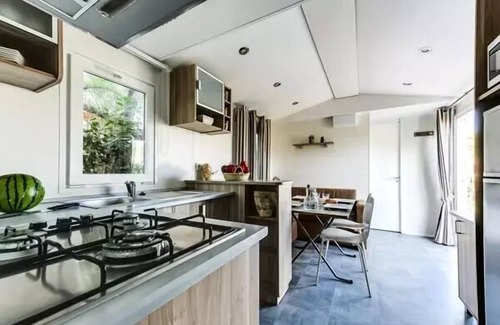 Torreilles-Plage House | Campsite Les Dunes* - Mobil-home Classic 3 rooms 4 people air conditioned
