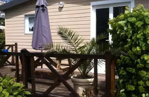 Licques Ski Chalet | Campsite Les Pommiers des 3 Pays * - Chalet wood (n° 24) 5 persons
