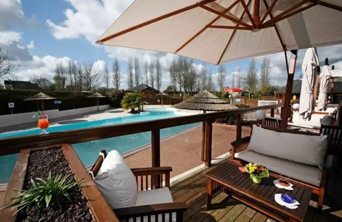 Pontorson House | Campsite Seasonova Haliotis * - PREMIUM COTTAGE 3bedrooms/2sdb 6 persons