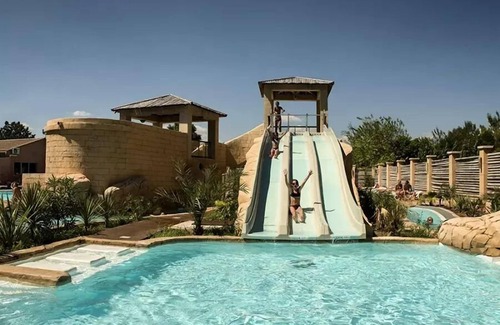 Le Muy House | Campsite Tikayan La Prairie * - Mobile home Kentucky Air-conditioned Premium 3 rooms 4 people