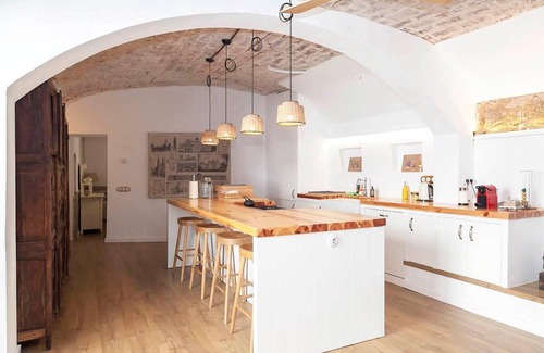 Caldes d'Estrac Villa | Can Boada Historic XVI cent. Villa Barcelona 5 min. walk to beach Renewed