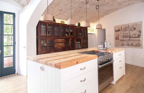 Caldes d'Estrac Villa | Can Boada Historic XVI cent. Villa Barcelona 5 min. walk to beach Renewed