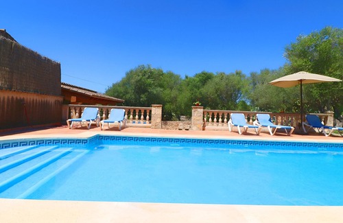 Campos Villa | Can Guillem 415 rustic finca with private pool, terrace, air conditioning and WiFi