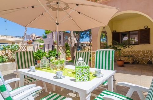 S'Illot-Cala Morlanda House | CAN PEDRO ROS - Chalet with terrace in S'ILLOT. Free WiFi