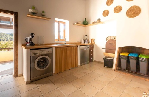 Sant Josep de sa Talaia House | Can Pep de Sa Plana, beautiful typical Ibizan house with pool