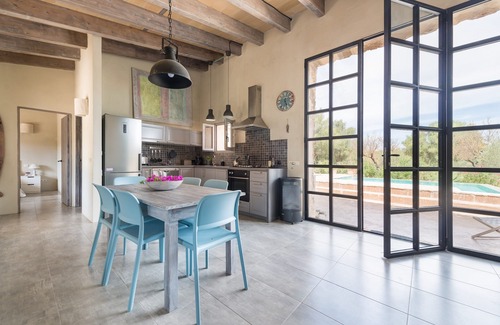 Costitx Villa | CAN PINA - ECO CASCADA - Villa with private pool in Costitx. Free WiFi