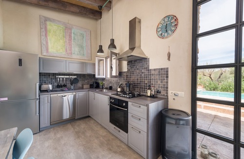 Costitx Villa | CAN PINA - ECO CASCADA - Villa with private pool in Costitx. Free WiFi