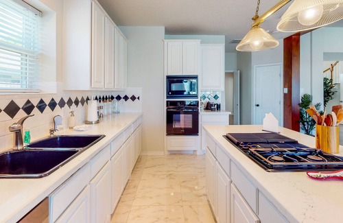 Atascocita House | Canal-front home with private pool, dock, deck, water views, W/D & AC