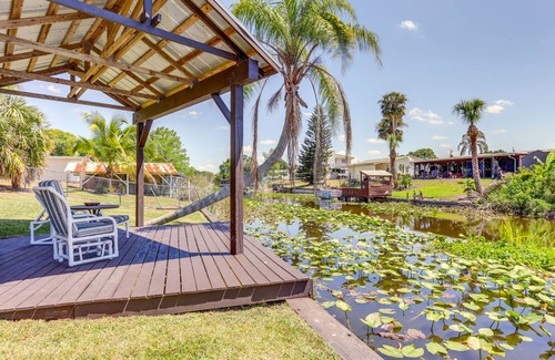 Taylor Creek House | Canal-Front Okeechobee Retreat: On-Site Fishing!