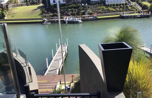 Paynesville House | Canal Frontage House