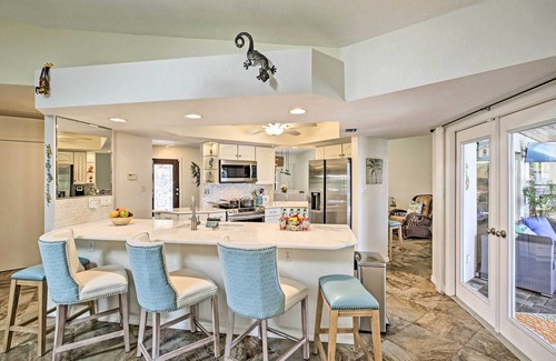 Punta Gorda House | Canal Waterfront Home with Private Pool & Dock!