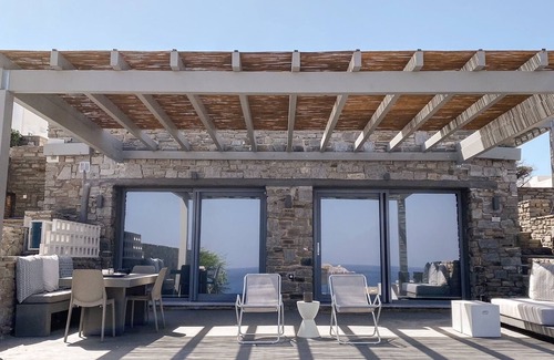 Paros Villa | Canava suite Paros, 65sq.m | Private Pool & Panoramic sea view | "endless blue"