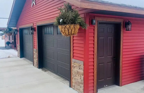 Medford House | Candy Red Country Home
