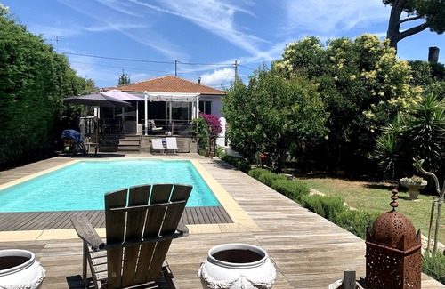 Carnot Villa | Cannes charming villa swimming pool garden 1,7 kms from sea and beaches Croisett