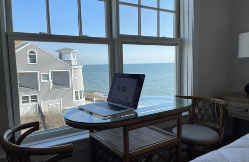 Dennis Port Condo | Cape Cod Oceanfront New Condo with Ocean View & Private Beach! in Building B