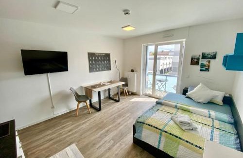Oberhausen-Nord Apartment | Carefree Mikroapartment inkl. Balkon + Tiefgarage