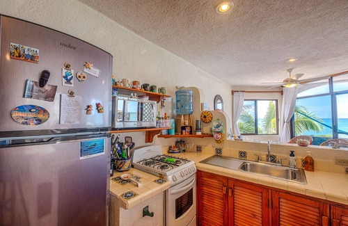 Akumal Condo | Caribbean charm with great ocean view, AC, WiFi and daily maid service!