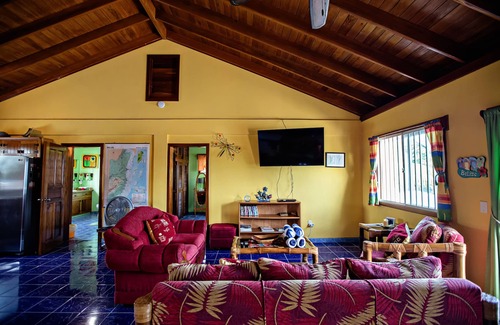 San Pedro House | Caribbean Seafront, 2-Level Island Home, Pool, Kayak, Paddle boards and Privacy
