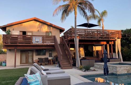 Olde Carlsbad House | Carlsbad Beach Retreat with private Pool & Spa
