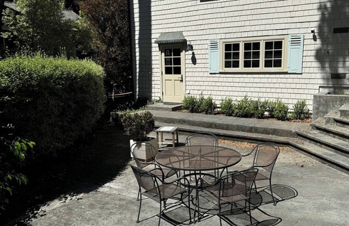 Northeast Carmel Cottage | Carmel cottage with a private garden on a quiet cul-de-sac, walk to town & beach