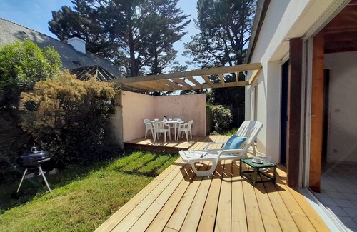 Carnac Villa | Carnac: Maison 3P 55m², 6 Pers, Piscine Chauffée, Proche Plage, Wifi, Parking, Animaux Ok