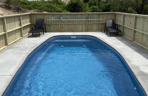 Carova Beach House | Carova Beach home with pool! The Beach Pitt! Where the wild horses roam!