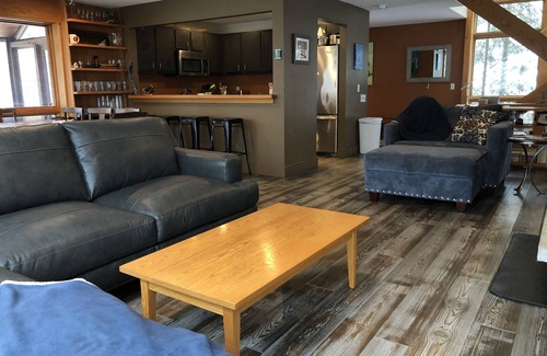 Carrabassett Valley House | Carrabassett Wheelhouse ~ Mountain Bike Inspired River-front Home