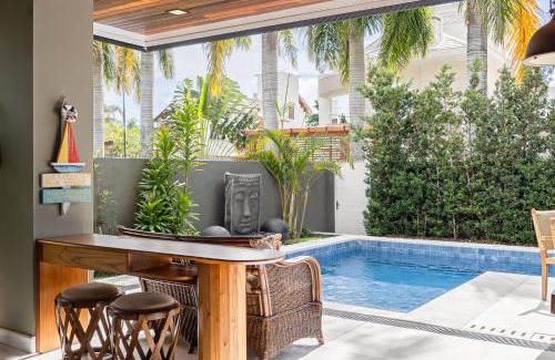 Jurere House | Casa 4 Suítes Jurerê Internacional - Faxineira e Cozinheira incluídos todos os dias