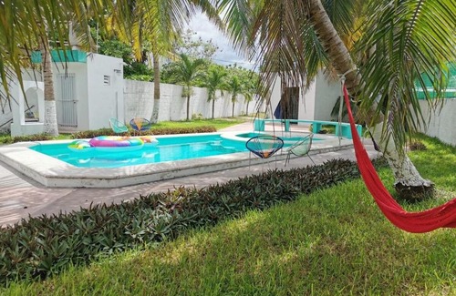 Progreso Municipality House | Casa Amaite Oasis privado con Alberca en Progreso