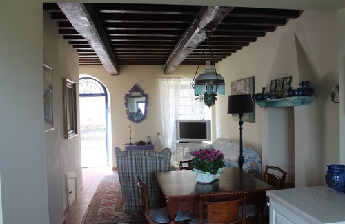 Bagnoregio Apartment | CASA AMOROSA is A HOUSE ON THREE FLOORS WITH A HABITABLE CELLAR AND TWO TERRACES.