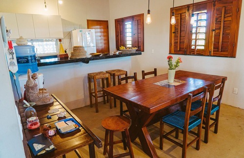 Luis Correia House | Casa ampla c redes de descanso, Praia de Macapá/PI