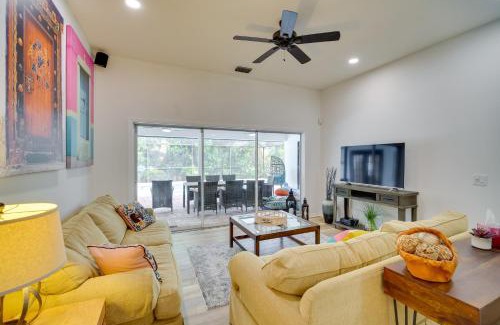 Sebastian Highlands House | Casa Blanco Escape with Fire Pit in Sebastian!