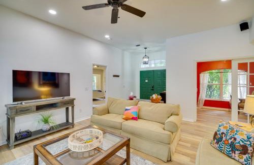 Sebastian Highlands House | Casa Blanco Escape with Fire Pit in Sebastian!