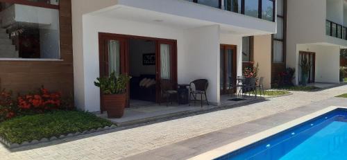 Arraial d'Ajuda House | Casa c/piscina a 180m da Praia em Arraial PBR0003