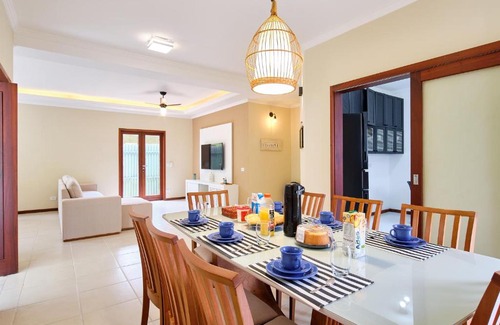Cabore House | Casa Caminho da Praia 3 quartos com ar no Cabore