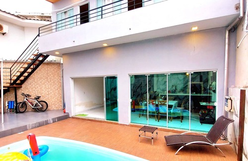 Itajai House | Casa com Piscina e Mesa de Sinuca Praia Central de Navegantes sc